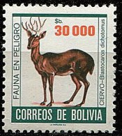 BOLIVIE Cerf Yvert N°657** Neuf Sans Charniere  MNH - Game