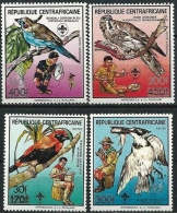 CENTRAFRIQUE Oiseaux, Rapaces, Birds, Vögel, Yvert N° 794A/B + PA 372A/B ** Neuf Sans Charniere  MNH - Águilas & Aves De Presa