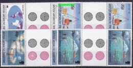 British Antarctic Territory 1996 Scar 4v  Gutter ** Mnh (21293) - Unused Stamps