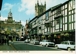 LUDLOW   BROAD  STREET AND  BUTTER CROSS        (NUOVA) - Shropshire