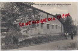 87 -  CHATEAUNEUF LA FORET - PAPETERIE - UNE PARTIE DE LA MANUFACTURE DE PAPIERS ONDULES- A M. RIVET SAINT JUNIEN - Chateauneuf La Foret