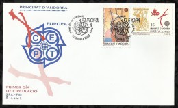 PREMIER JOUR . EUROPA . 500éme ANNIVERSAIRE DE LA DECOUVERTE DE L'AMERIQUE  . 08 MAI  1992 . - Covers & Documents
