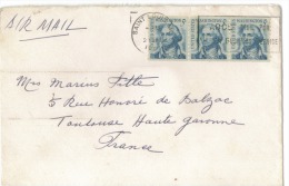 Lettre  Etats -Unis De  Saint Louis  Pour La France Pour  Toulouse  1961 Par Air Mail - Autres & Non Classés