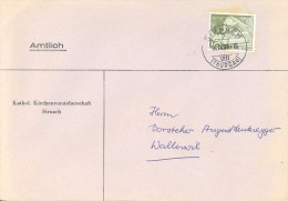 SWITZERLAND. POSTMARK SIRNACH. 1958 - Autres & Non Classés