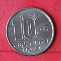 BRAZIL  10  CRUZEIROS  1991   KM# 619,1  -    (Nº11626) - Brésil