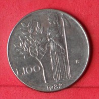 ITALY  100  LIRAS  1982   KM# 96,1  -    (Nº11629) - 100 Lire