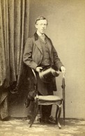Royaume Uni Liverpool Homme Mode Victorienne Ancienne CDV Photo Keith 1865 - Alte (vor 1900)