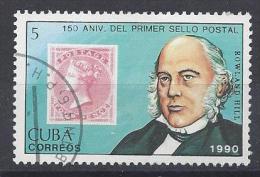 Cuba  1990  150th Ann. Of "Penny Black" 5c (o) - Usati