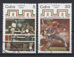 Cuba  1990  Central America And Caribbean Games, Mexico  (o) - Usati