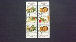 Jugoslawien 3269/70 Yv 3156/7 Oo/ESST, EUROPA/CEPT 2005, Gastronomie - Used Stamps