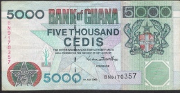 GHANA P34e   5000   CEDIS   1.7.2000   # BN       VF - Ghana