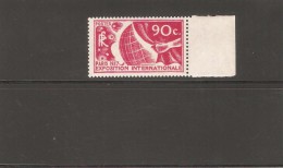 FRANCE N° 326 NEUF ** MNH LUXE  BORD DE FEUILLE - Unused Stamps