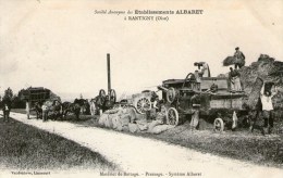 RANTIGNY - Etablissement ALBARET - Tampon Exposition Agricole  D'Amiens 1909 - - Rantigny