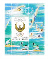 Uzbekistan 2004 Summer Olympics Athens S/S MNH - Oezbekistan