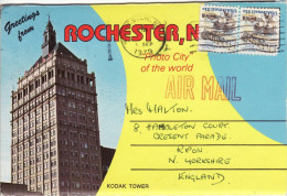 USA Letter Card Rochester NY New York United States - Rochester