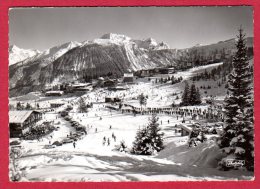 Delcampe - 73 COURCHEVEL - Vue Panoramique Sur La Station Dominée Par Le Grand Becc Et La Grande Casse - Courchevel