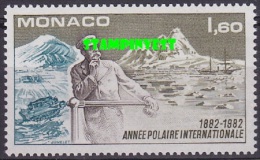 Monaco 1982 Annee Polaire Internationale 1v ** Mnh (21329) - Otros & Sin Clasificación