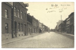 CPA - ANS - Rue De La Station  // - Ans