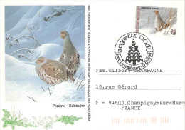 LUXEMBOURG  - 1994 - PERDRIX - Grey Partridge