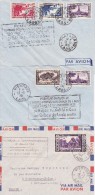 LAOS  COMMUNAUTE FRANCAISE   3 LETTRES 1951/52 - Laos