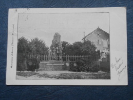 Monument D'Avron (Neuilly-Plaisance) - Animée : Enfant Avec Un Béret - Précurseur - Circulée 1904 - L196 - Neuilly Plaisance