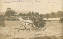 Marseille : Concours Hippique - Lot De 3 Cartes - Carte Photo - Unclassified