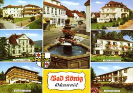 Bad König - Mehrbildkarte 9  Pensionen - Bad König