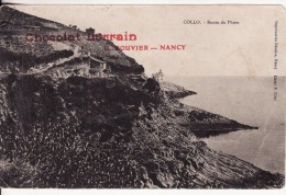 COLLO (Algérie-Afrique Nord) Route Du Phare- Publicité Chocolat LORRAIN G. BOUVIER, NANCY Confiseur - VOIR ETAT - PLI - - Autres & Non Classés