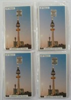 KUWAIT - 1st Issue Chip Set Of 4 - KP Telecom - Mint Blister - Kuwait