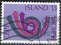 ICELAND #  STAMPS FROM YEAR 1973  STANLEY GIBBONS 502 - Oblitérés