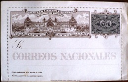 GUATEMALA, Trains, Trains A Vapeur, CARTE LETTRE EXPRESS Illustré TRAIN Neuf Emis En Vers 1940 - Trains