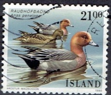 ICELAND #  STAMPS FROM YEAR 1990  STANLEY GIBBONS 741 - Usados
