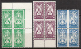 Ireland 1940-68 Mint No Hinge, Blocks, Sc# , SG 123-125 - Nuovi