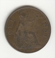 1 Penny Grande-Bretagne / Great Britain 1931 TTB - D. 1 Penny