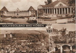 Bad Kösen - S/w Mehrbildkarte 3 - Bad Koesen