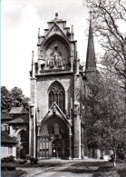 Bad Kösen Schulpforte - S/w Zisterzienserkirche Westfassade 1   Schulpforta - Bad Kösen