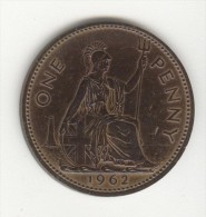 1 Penny Grande-Bretagne / Great Britain 1962 TTB+ - D. 1 Penny