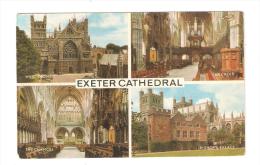 CPM - Multiviews - UNITED KINGDOM - England - Devon -EXETER CATHEDRAL - Exeter