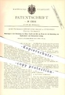 Original Patent - Juan Francisco Nepomuceno Macay In Charapoto , Equador , 1880 , Gewinnung Von Silber, Kupfer Und Blei - Ecuador