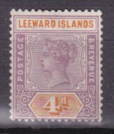 Leeward Islands, 1890, SG 4, Mint Hinged - Leeward  Islands