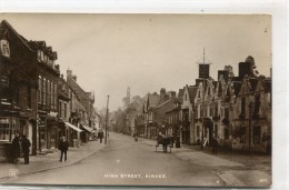 CPA ENGLAND STAFFORDSHIRE HIGH STREET KINVER - Andere & Zonder Classificatie