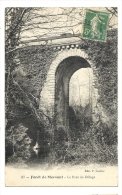 Cp, 85, La Forêt De Mervent, Le Pont Du Déluge, Voyagée 1918 - Sonstige & Ohne Zuordnung