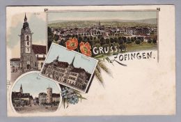 AK AG ZOFINGEN 1924-07-14 Litho PVKZ #301 - Zofingue