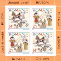 EUROPA CEPT DOLLS,TRICYCLE,MINISHEET 2015 ,MNH,**, MODEL A, ROMANIA. - 2015