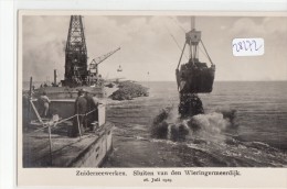 CPA-28272-Pays Bas-Sluiten Van Wieringermeerdijk 26 Juillet 1929-Envoi Gratuit - Den Oever (& Afsluitdijk)