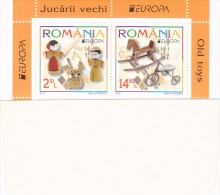 EUROPA CEPT  2015,DOLLS,TRICYCLE,FULL SET ,MNH,**, ROMANIA. - 2015