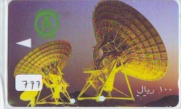 Télécarte SAUDI ARABIC * SATELLITE (777) ESPACE * TERRESTRE * MAPPEMONDE * Telefonkarte Phonecard  * GLOBE * - Espace