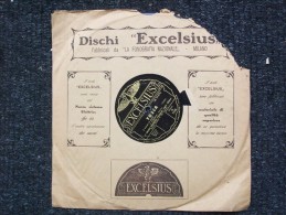 EXCELSIUS Da LA FONOGRAFIA NAZIONALE - TOSCA - F.FORESTA   ORCHESTRA SCALA DI MILANO - 78 Rpm - Schellackplatten