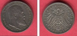 WURTEMBERG 1912 ( Y 221)    TB + 32 - 2, 3 & 5 Mark Argent