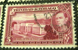 Trinidad And Tobago 1938 General Post Office And Treasury 5c - Used - Trinidad & Tobago (...-1961)